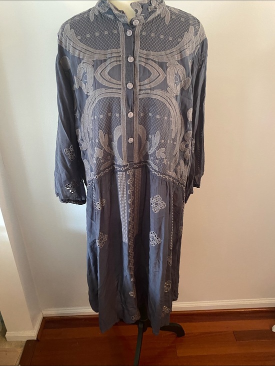 Johnny Was Dresses & Skirts - Johnny Was XL semi-sheer dress/tunic
